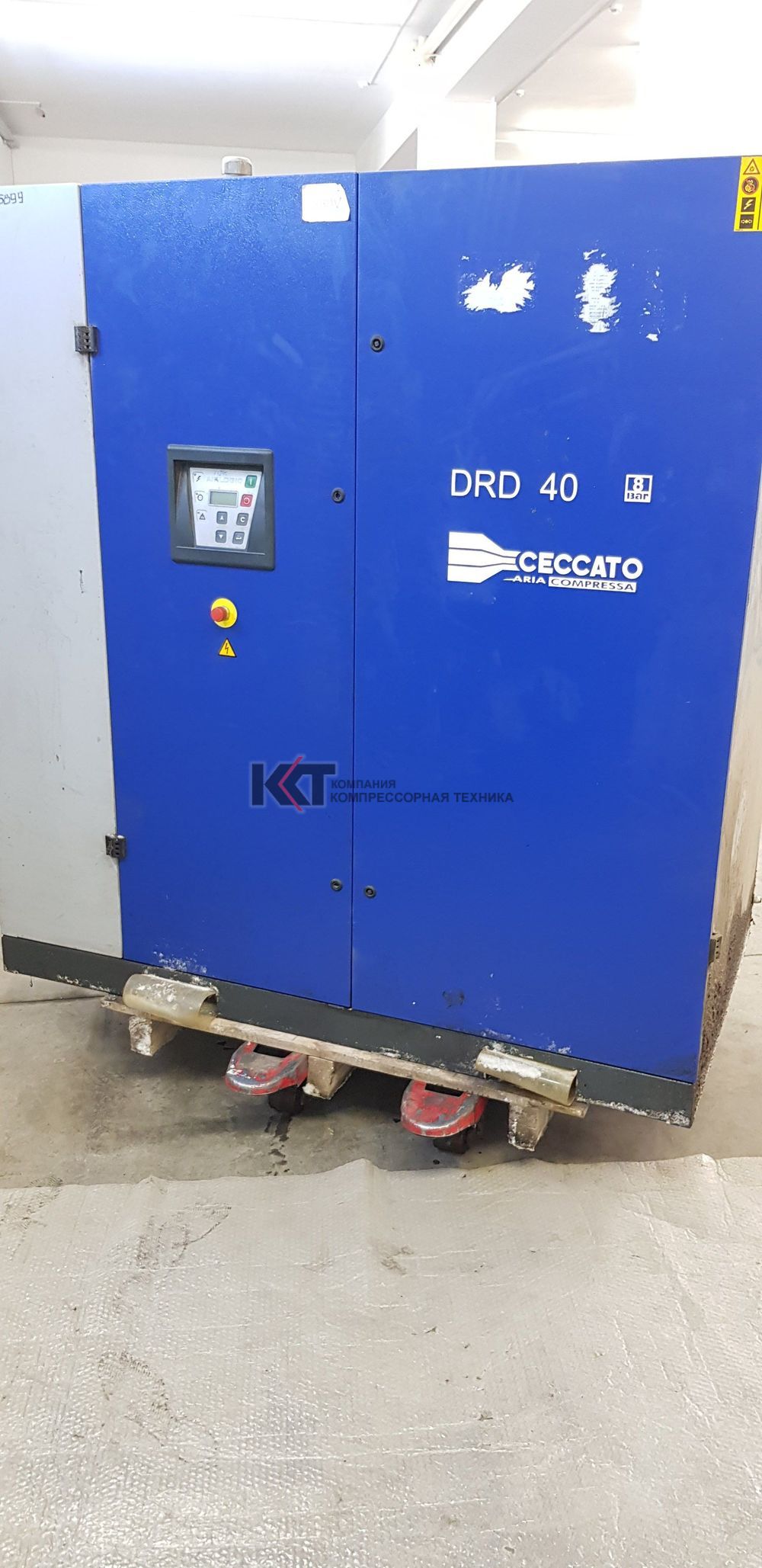 Ремонт винтового компрессора CECCATO DRD 40 8 G7