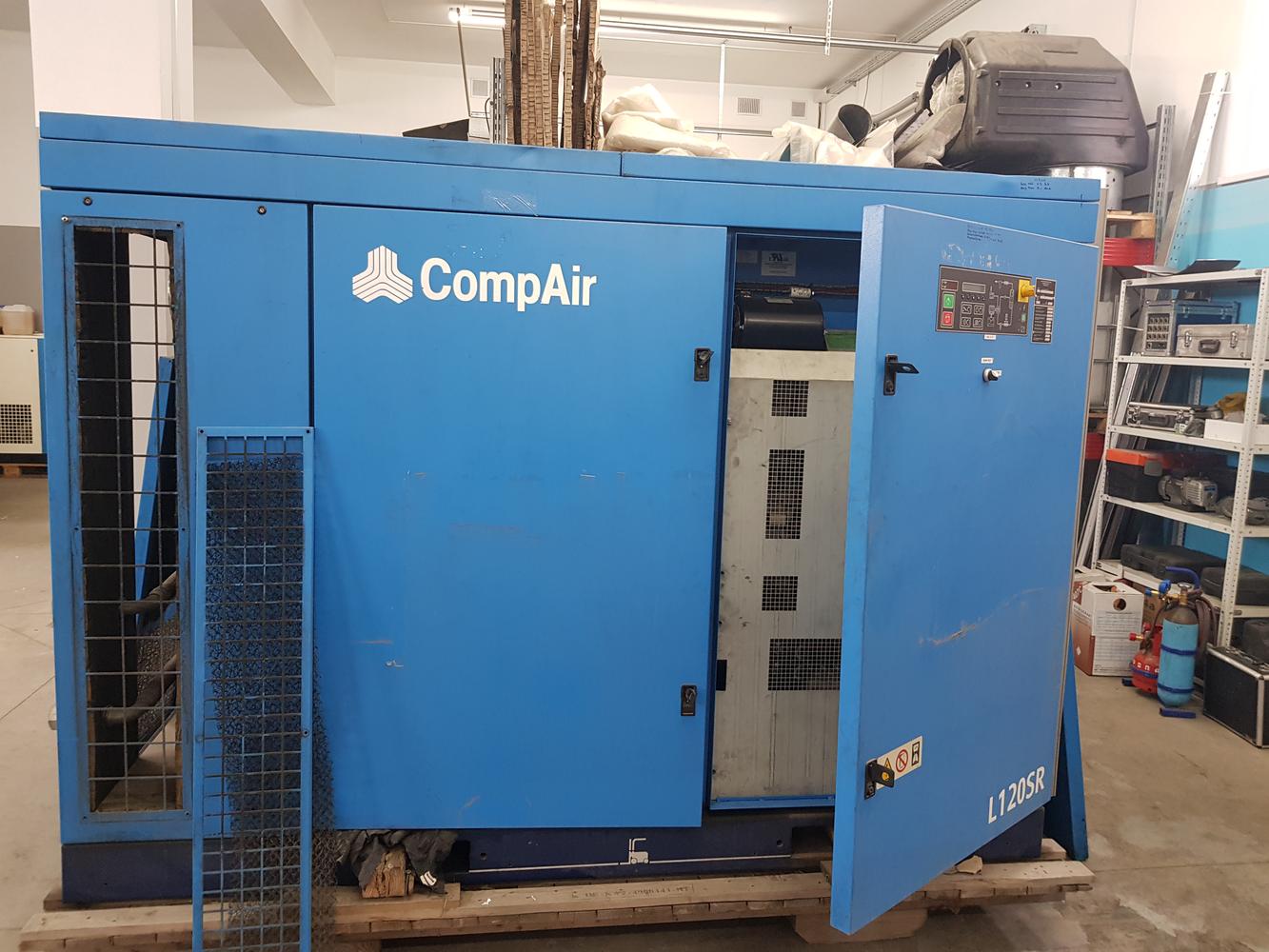 Ремонт винтового компрессора CompAir L120SR