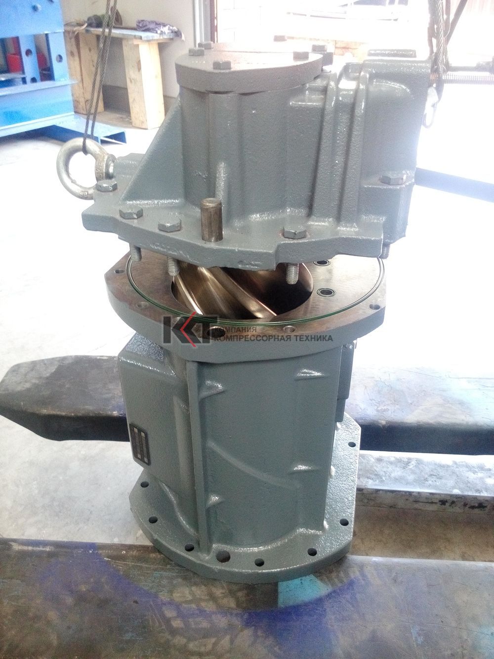 Ремонт винтового компрессора GA 45 Atlas Copco