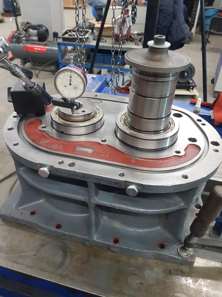 Ремонт винтового блока 1616714683 компрессора Atlas Copco GA55+FF